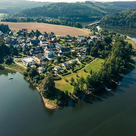 Apartments Saaldorf-Ferienhaus Mit 6 Apartments 45Qm-120Qm Direkt Am Thueringer Meer-Bleilochtalsperre Bad Lobenstein Eksteriør billede