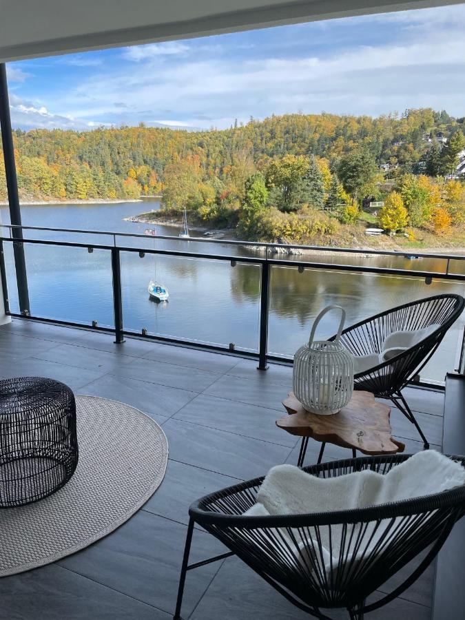 Apartments Saaldorf-Ferienhaus Mit 6 Apartments 45Qm-120Qm Direkt Am Thueringer Meer-Bleilochtalsperre Bad Lobenstein Eksteriør billede