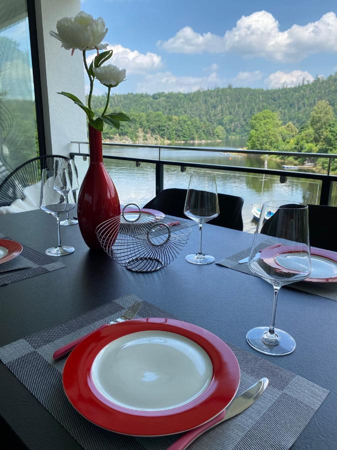 Apartments Saaldorf-Ferienhaus Mit 6 Apartments 45Qm-120Qm Direkt Am Thueringer Meer-Bleilochtalsperre Bad Lobenstein Eksteriør billede