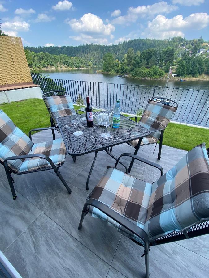 Apartments Saaldorf-Ferienhaus Mit 6 Apartments 45Qm-120Qm Direkt Am Thueringer Meer-Bleilochtalsperre Bad Lobenstein Eksteriør billede