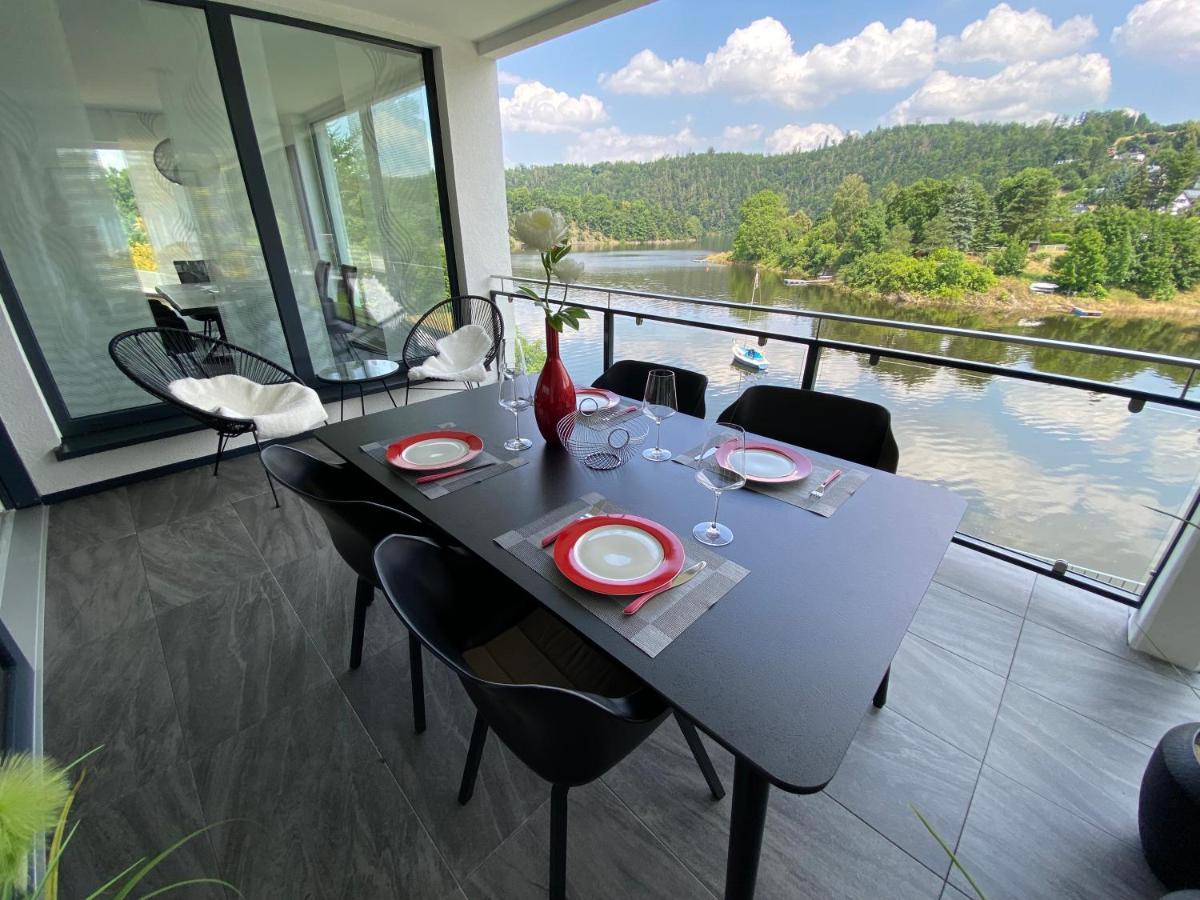 Apartments Saaldorf-Ferienhaus Mit 6 Apartments 45Qm-120Qm Direkt Am Thueringer Meer-Bleilochtalsperre Bad Lobenstein Eksteriør billede